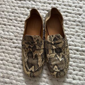 Isabel marant snakeskin loafer